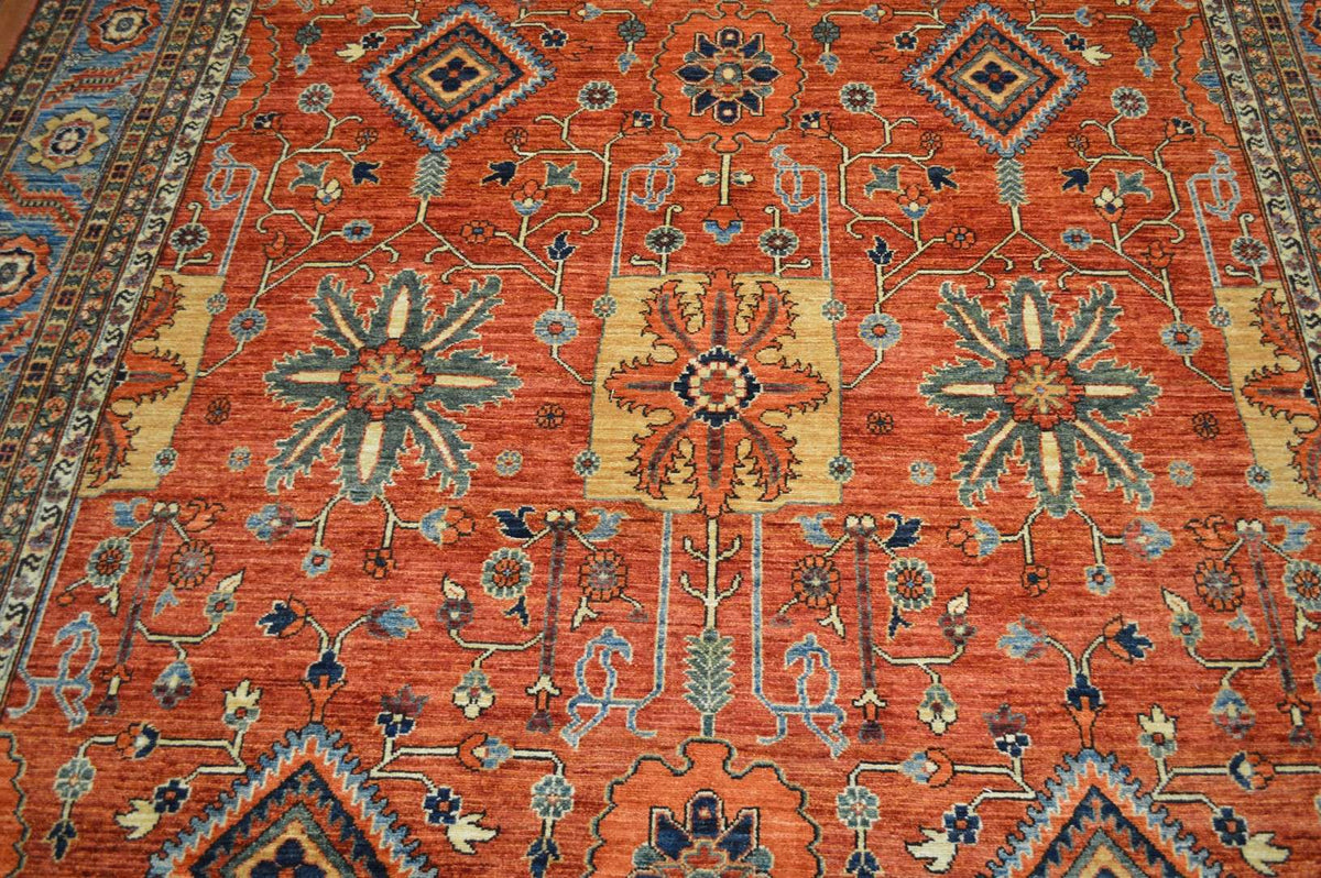 8' 3" x 10' 8" Pakistan Serapi Rug image 5