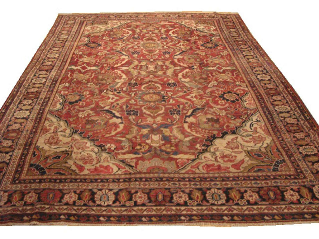 8' 7" x 12' 3" Persian Sultanabad Rug image 0