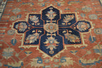 9' 4" x 13' 2" Persian Serapi Rug image 5