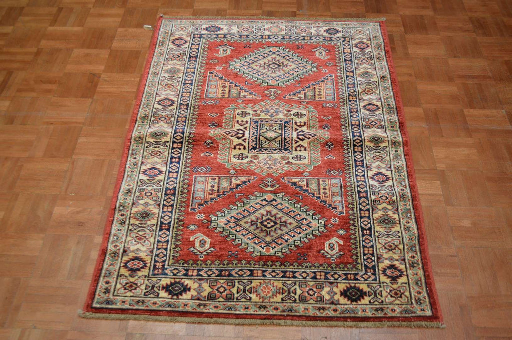 3' 3" x 4' 7" Pakistan Kazak Rug image 1