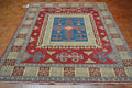 6' 4" x 8' 0" Caucasian Kazak Rug image 1