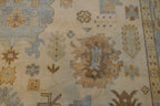 9' 2" x 12' 1" India Oushak Rug image 7