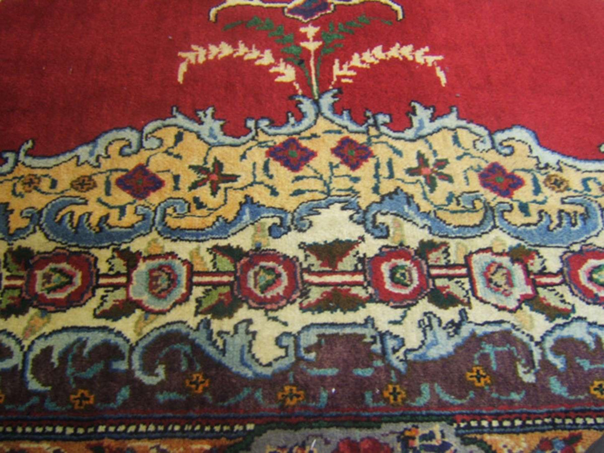 10' 6" x 15' 1" Persian Tabriz Rug image 5