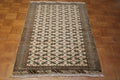 3' 1" x 4' 5" Persian Turkeman Rug image 9
