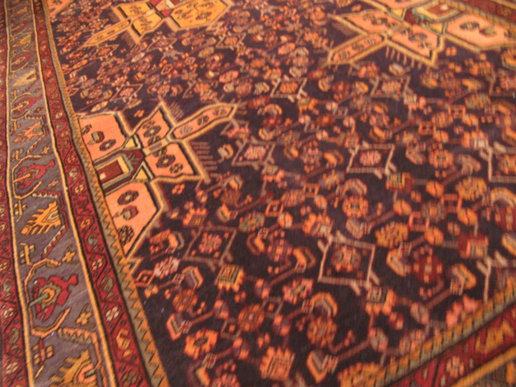 4' 6" x 10' 8" Persian Bijar Runner image 5