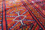 4' 9" x 5' 6" Persian Turkeman Rug image 8