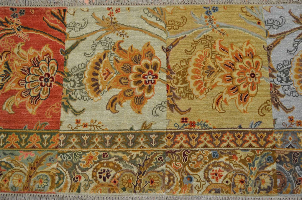 2' 4" x 6' 8" India Agra Runner image 8
