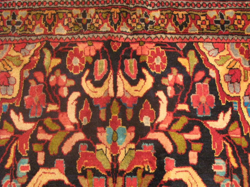 3' 7" x 9' 8" Persian Sarouk Runner image 10