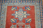 2' 5" x 5' 8" Pakistan Kazak Rug image 7
