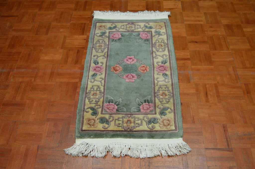 2' 1" x 4' 2" China Tabriz Rug image 3