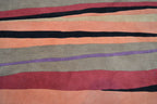 7' 3" x 7' 3" India Contemporary Round Rug image 6