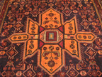 4' 6" x 10' 8" Persian Bijar Runner image 8