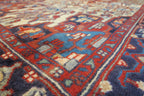 3' 4" x 6' 8" Persian Hamadan Rug image 1