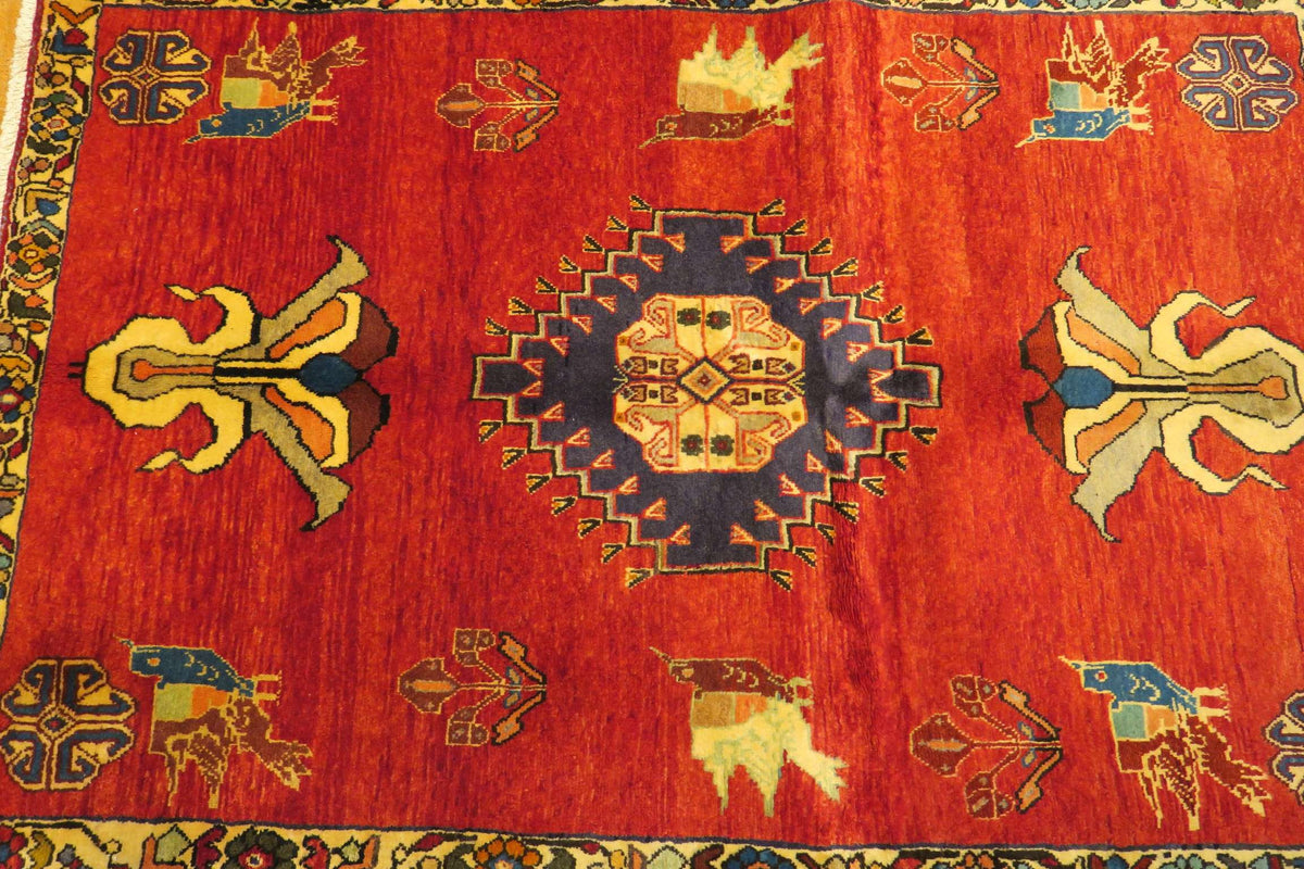 3' 7" x 5' 4" Persian Shiraz Rug image 3