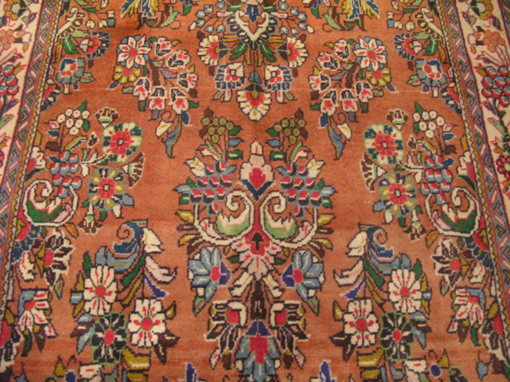 3' 6" x 11' 2" Persian Sarouk Runner image 8