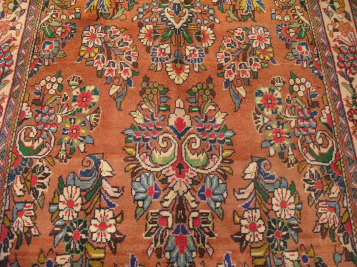 3' 6" x 11' 2" Persian Sarouk Runner image 8