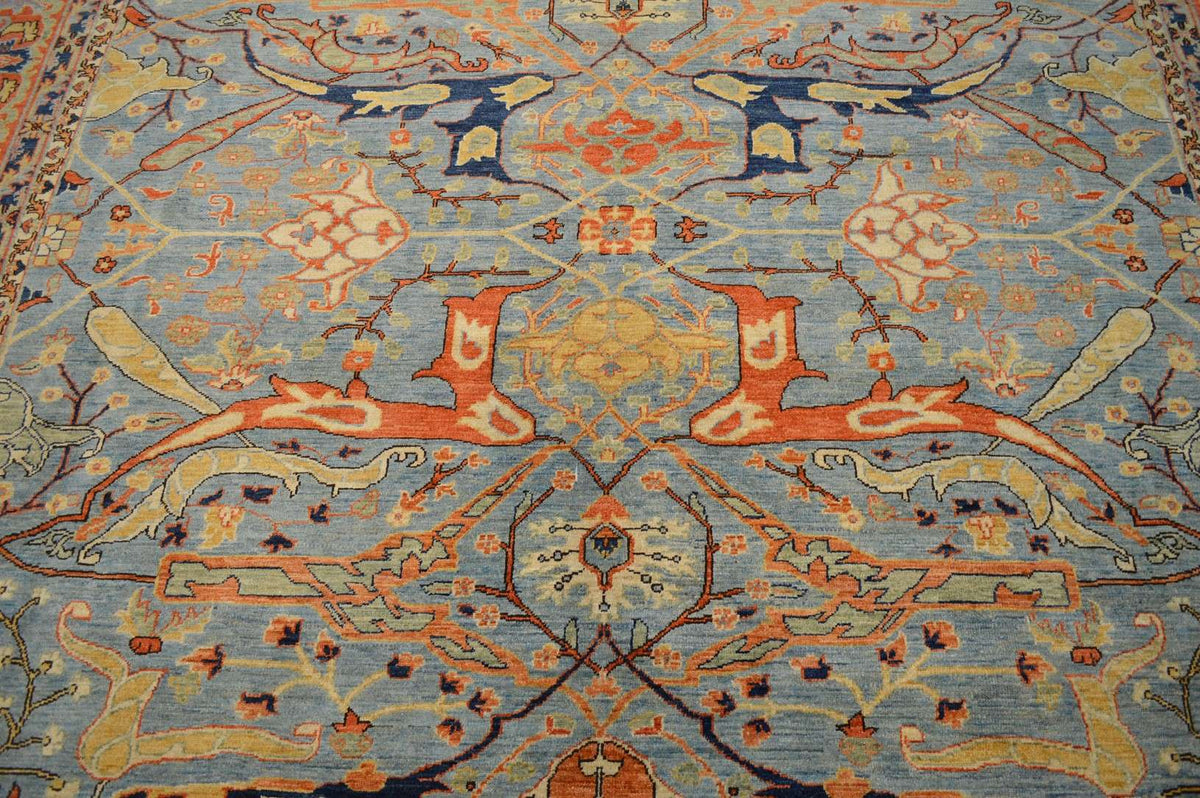 10' 1" x 13' 10" Pakistan Chobi Rug image 8