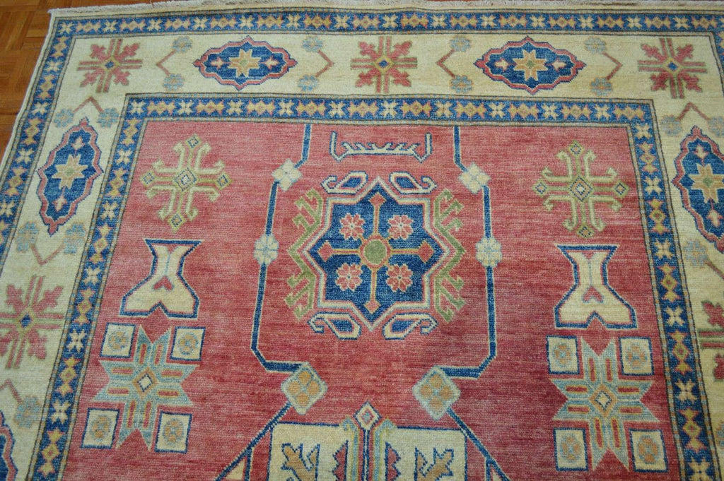 6' 3" x 8' 8" Pakistan Kazak Rug image 8