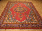 7' 3" x 9' 1" Persian Golpayegan Rug image 1