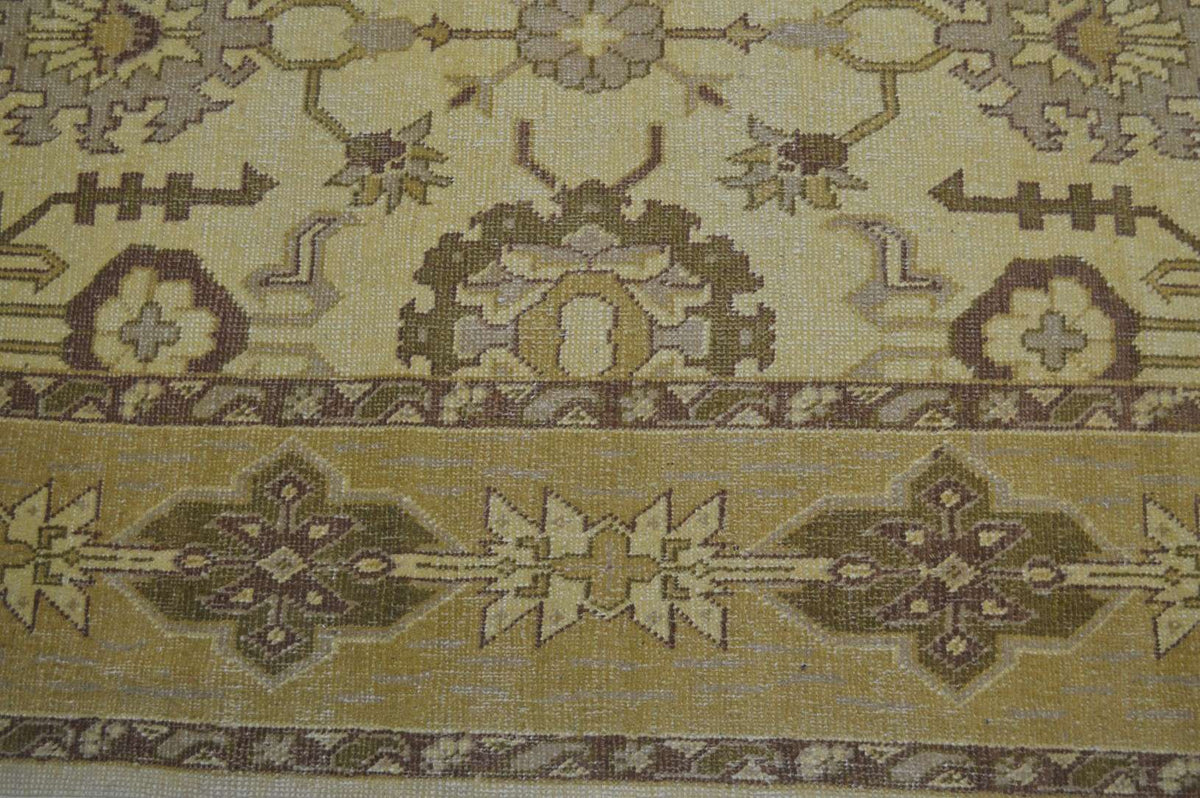 10' 4" x 14' 3" Turkish Oushak Rug image 9