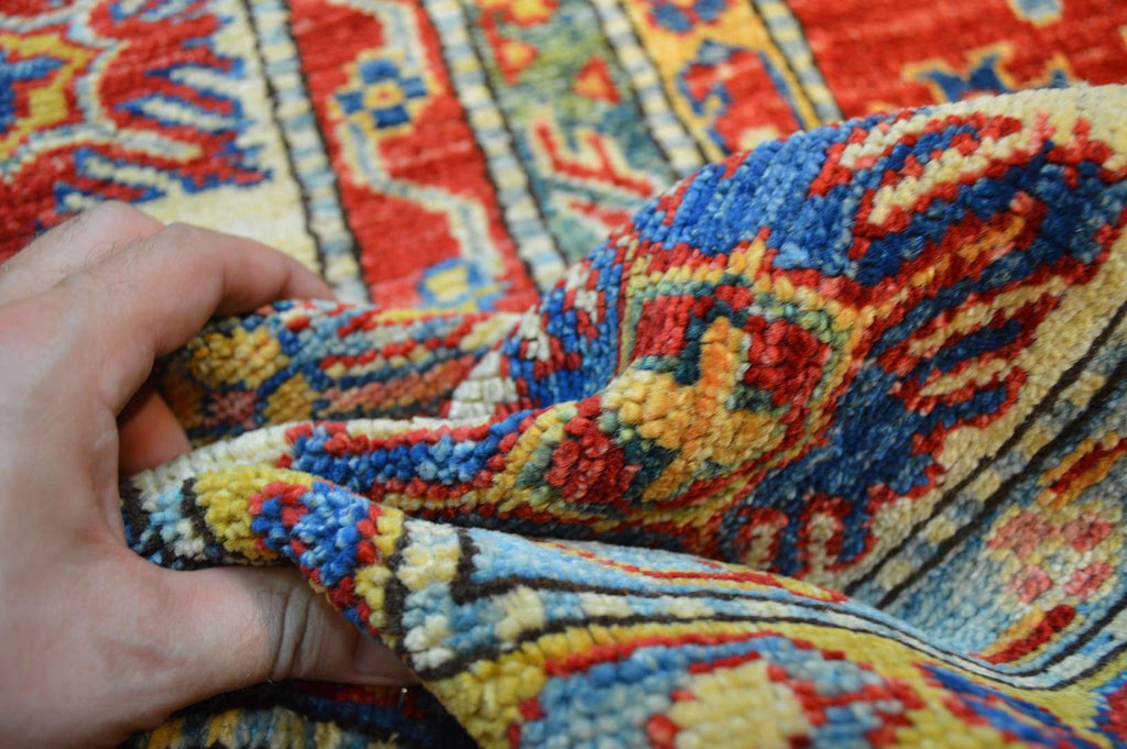 10' 8" x 14' 3" Pakistan Kazak Rug image 11