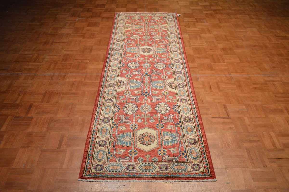 2' 8" x 8' 3" Pakistan Kazak Runner image 1