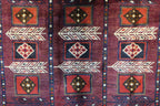 5' 2" x 7' 9" Persian Hamadan Rug image 5