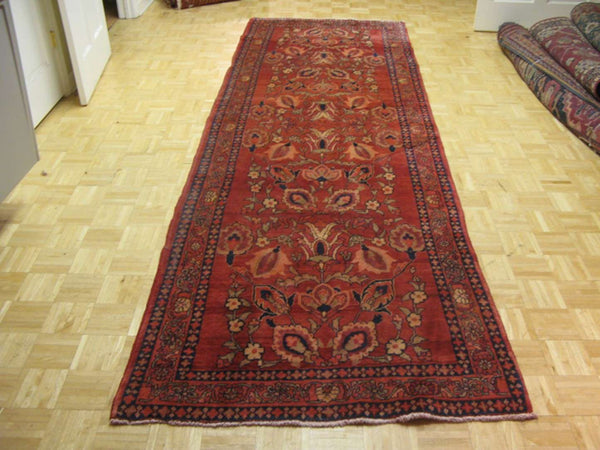 4' 2" x 12' 2" Persian Meshkin Runner image 1