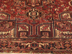 7' 1" x 9' 8" Persian Heriz Rug image 8