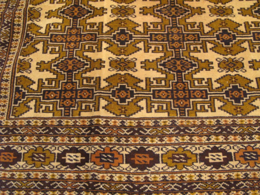 7' 2" x 9' 4" Persian Turkmen Rug image 7
