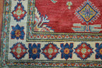 4' 9" x 6' 6" Caucasian Kazak Rug image 7