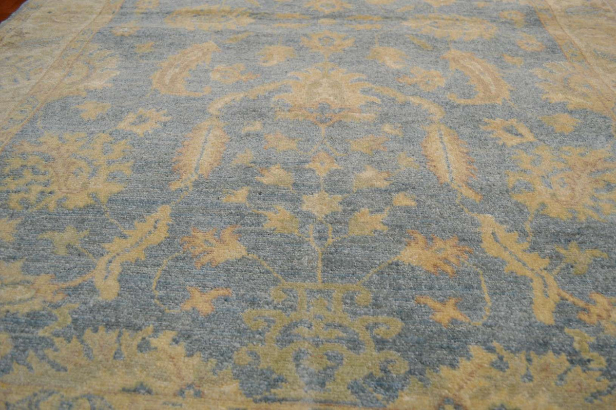 4' 0" x 5' 10" Pakistan Peshawar Rug image 9