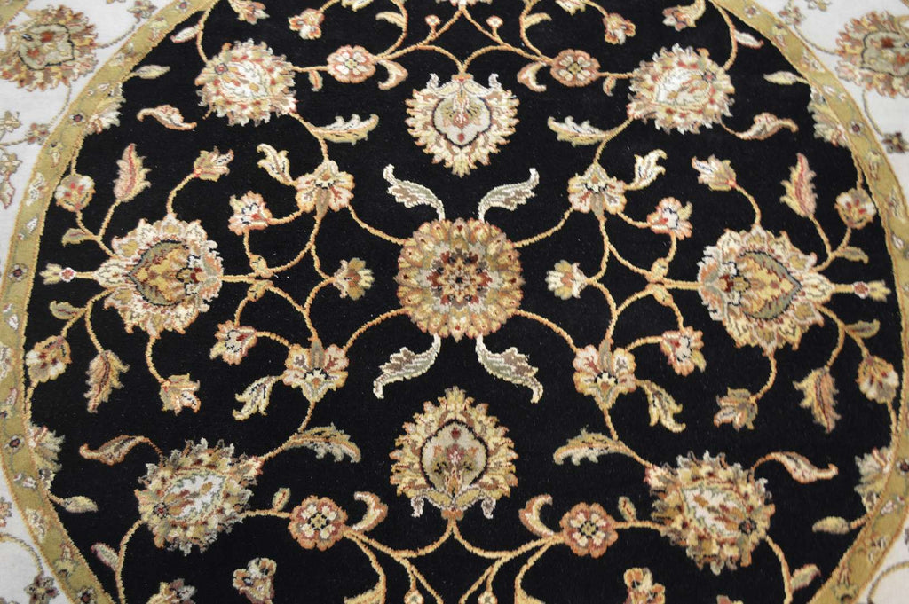 6' 2" x 6' 1" India Jaipur Round Rug image 3