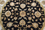 6' 2" x 6' 1" India Jaipur Round Rug image 3