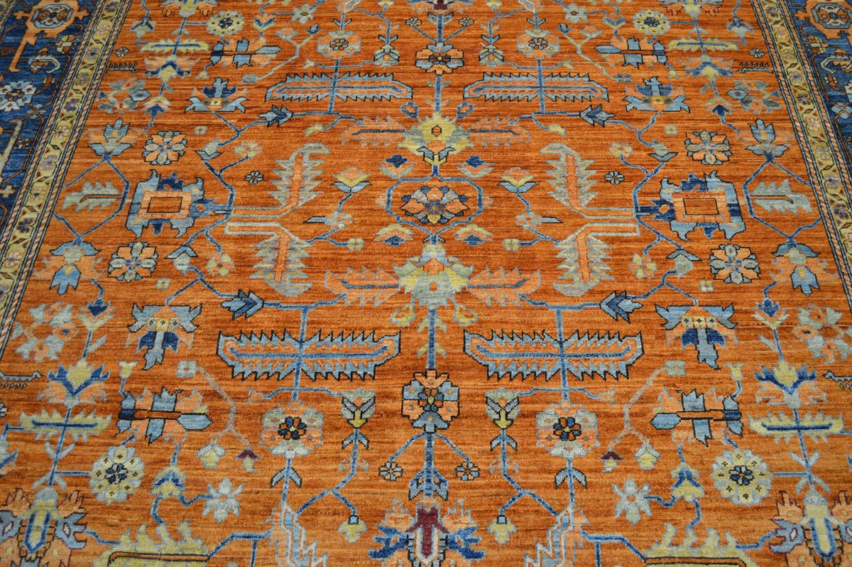 8' 3" x 10' 0" Pakistan Serapi Rug image 2