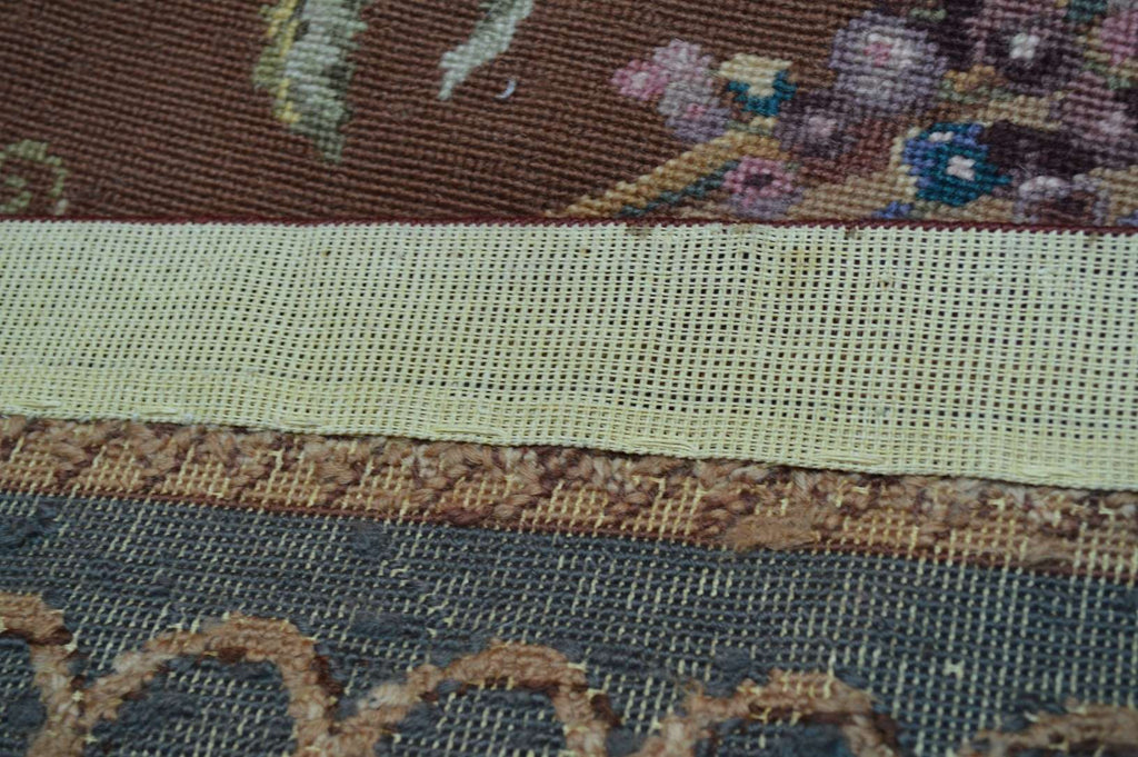6' 0" x 8' 7" French Needlepoint Rug image 12