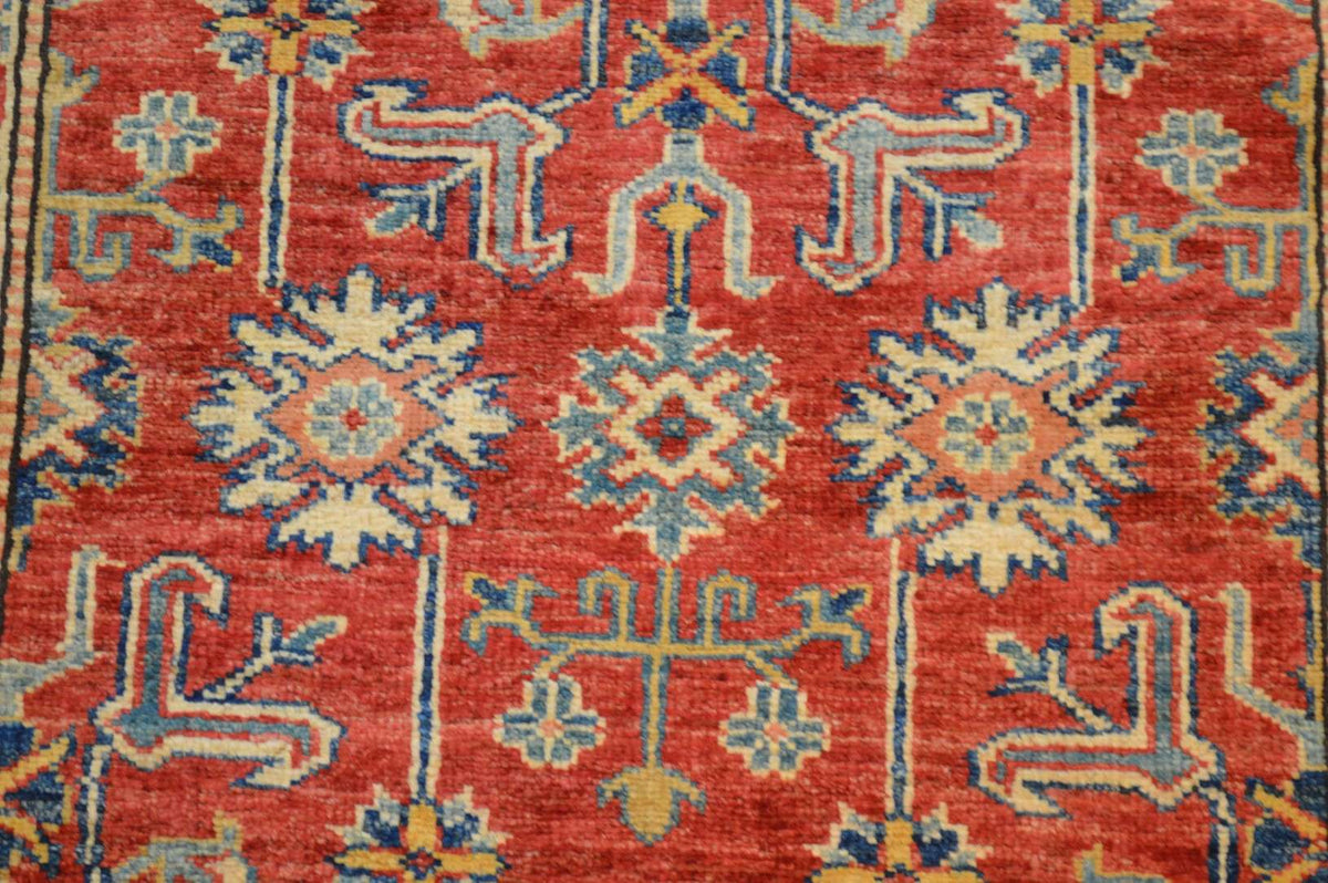 2' 8" x 8' 3" Pakistan Kazak Runner image 9