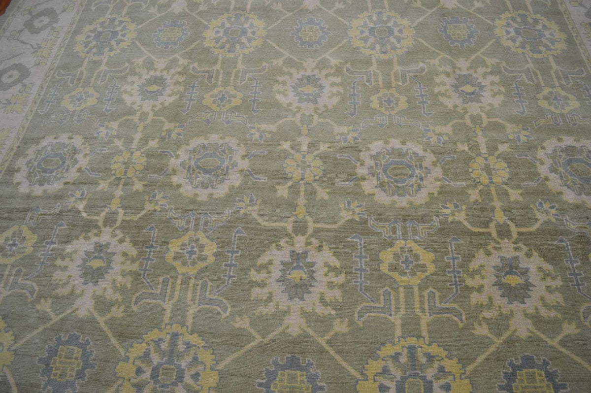 10' 3" x 13' 5" Turkish Oushak Rug image 9