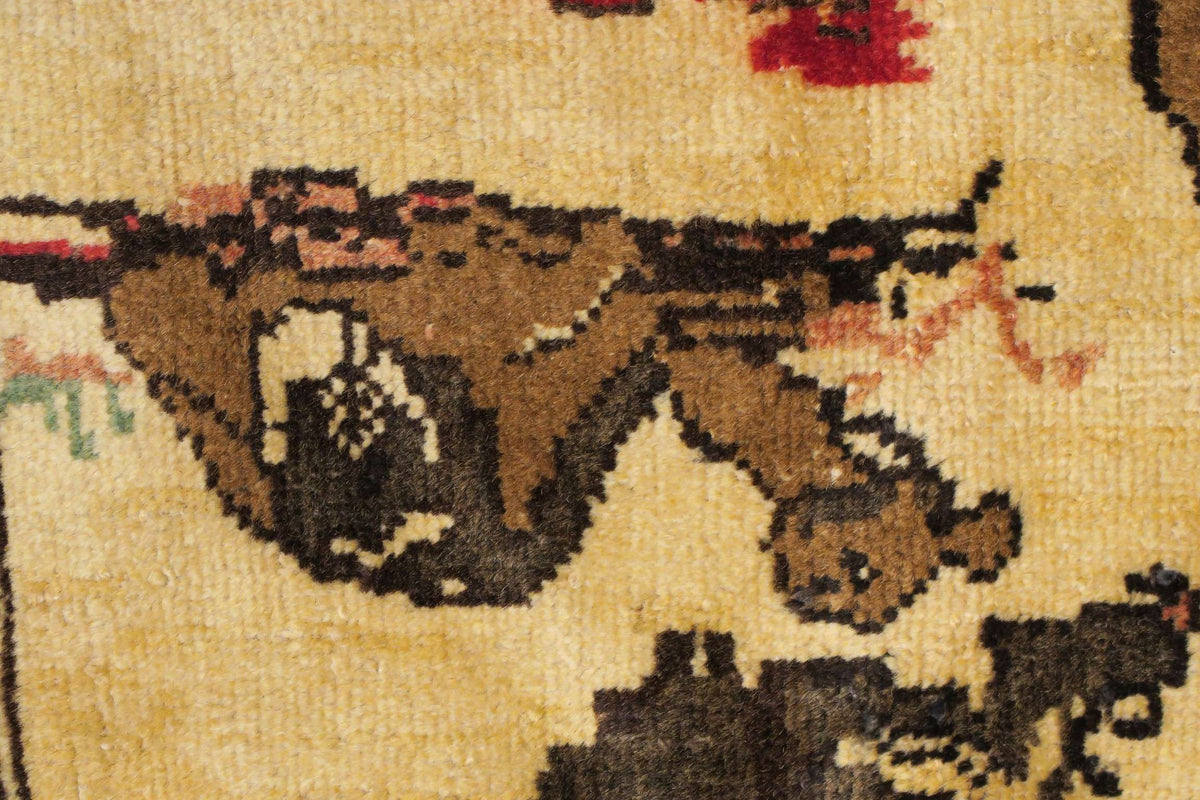 3' 7" x 5' 5" Persian Baluch Rug image 2