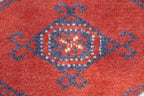 6' 4" x 9' 1" Persian Turkeman Rug image 5