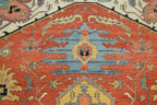 9' 0" x 12' 0" India Serapi Rug image 6