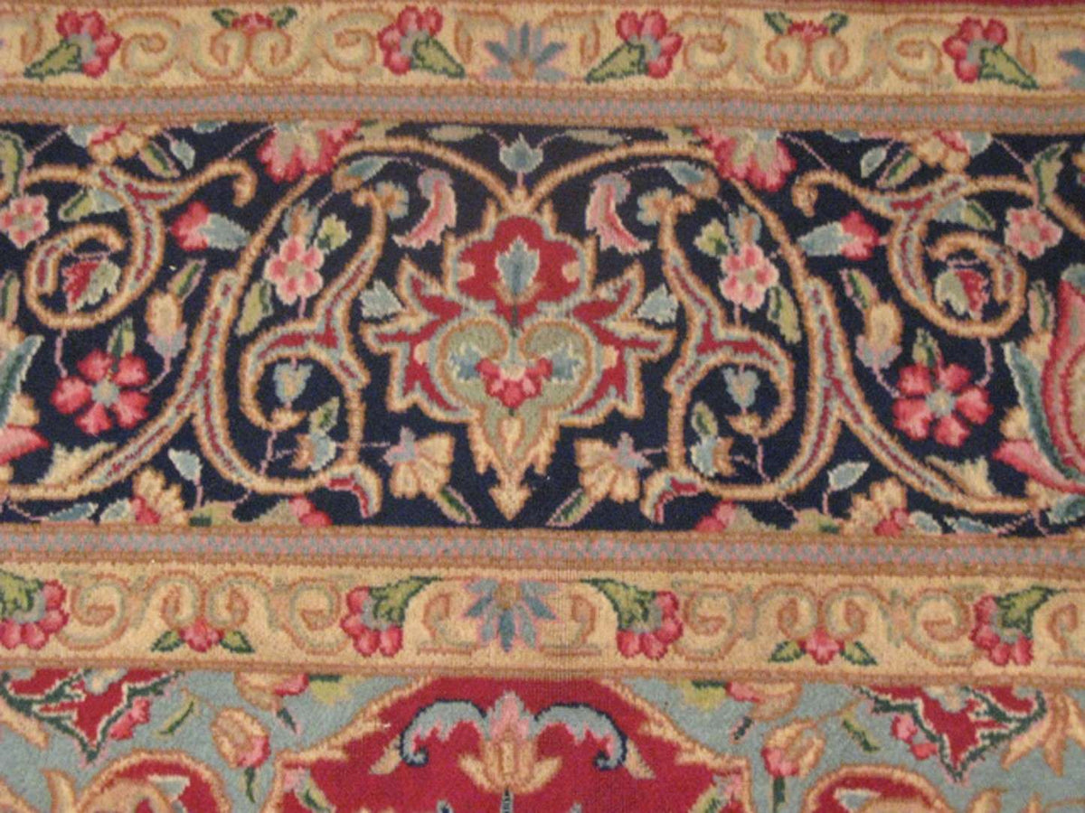 9' 1" x 13' 2" Persian Kerman Rug image 6