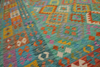 6' 6" x 9' 5" India Kilim Rug image 3