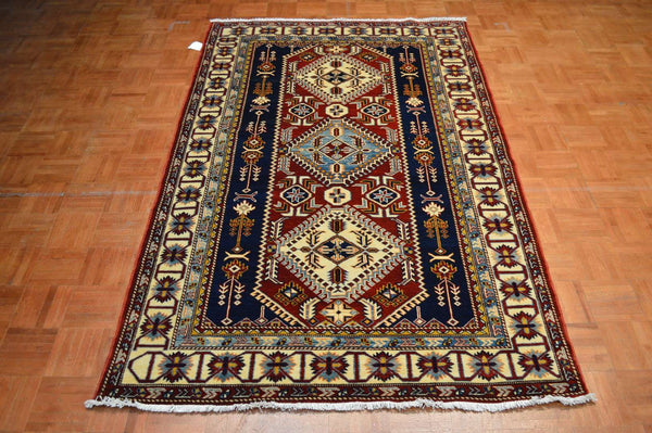 4' 3" x 6' 7" Pakistan Shirvan Rug image 10