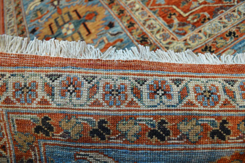 9' 0" x 11' 8" Pakistan Serapi Rug image 12
