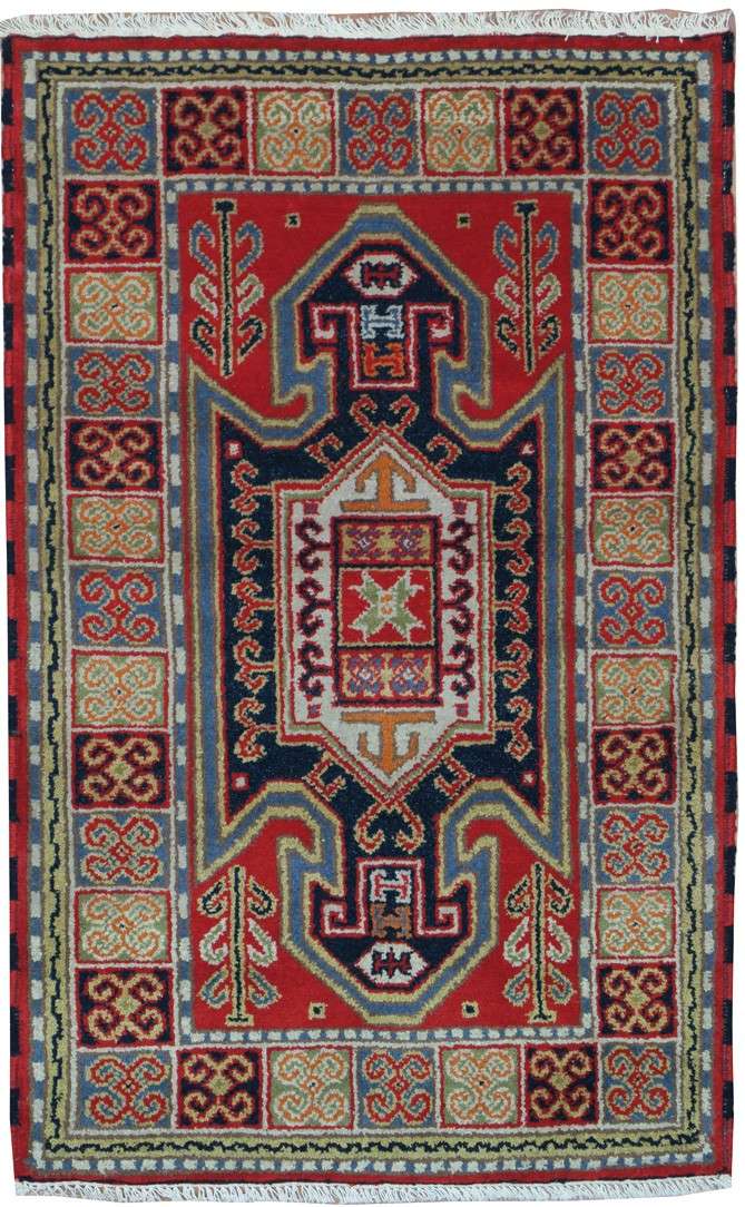 3' 0" x 5' 0" India Kazak Rug image 0