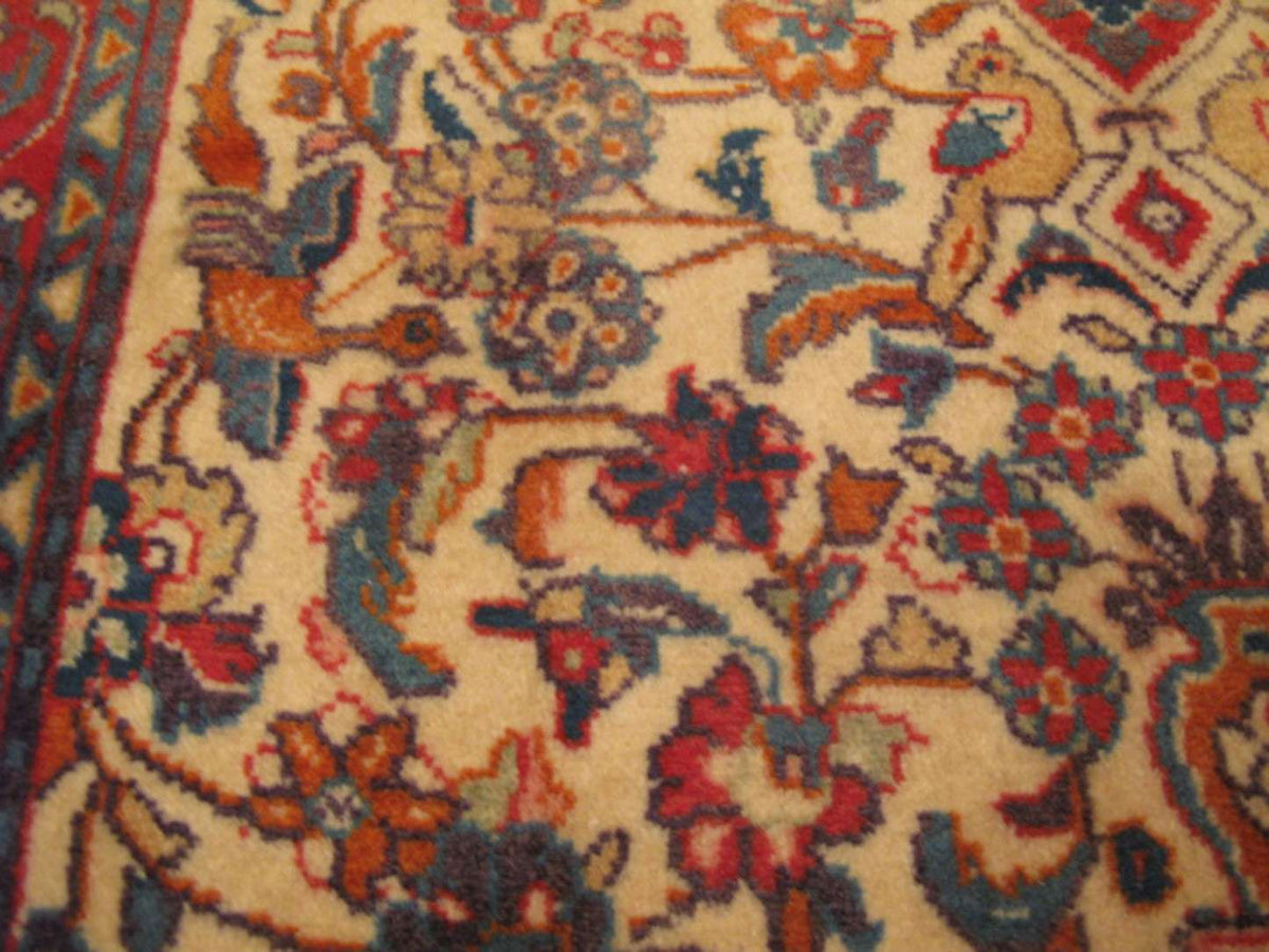 2' 2" x 2' 6" Persian Sarouk Rug image 10