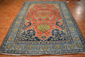 6' 3" x 9' 5" Persian Mohtasham Rug image 1