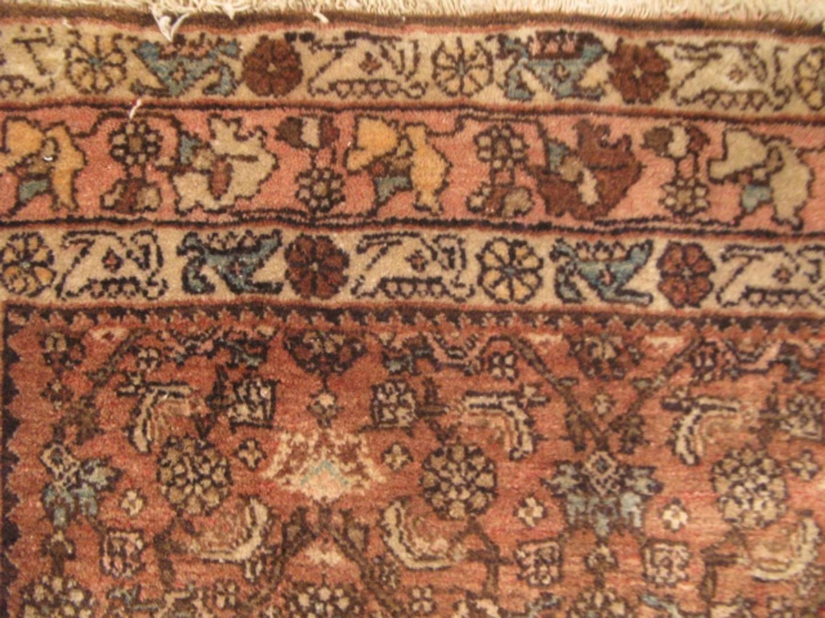 3' 8" x 4' 1" Persian Bijar Rug image 7