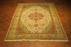6' 9" x 10' 1" Persian Tabriz Rug image 6